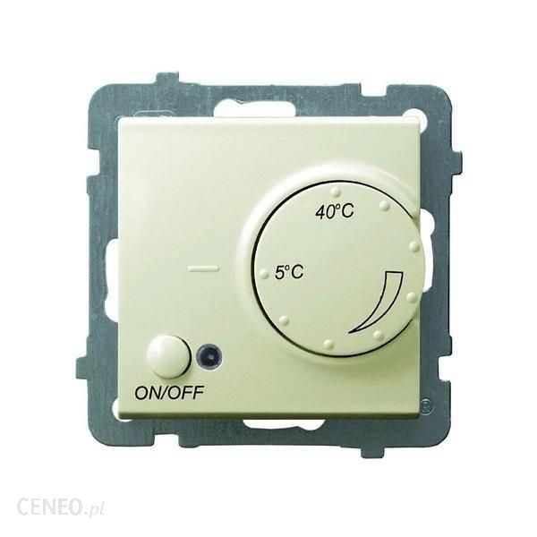 Ospel Regulator Temperatury Z Czujnikiem Napowietrznym As - Ecru (Rtp-1Gn/M/27)